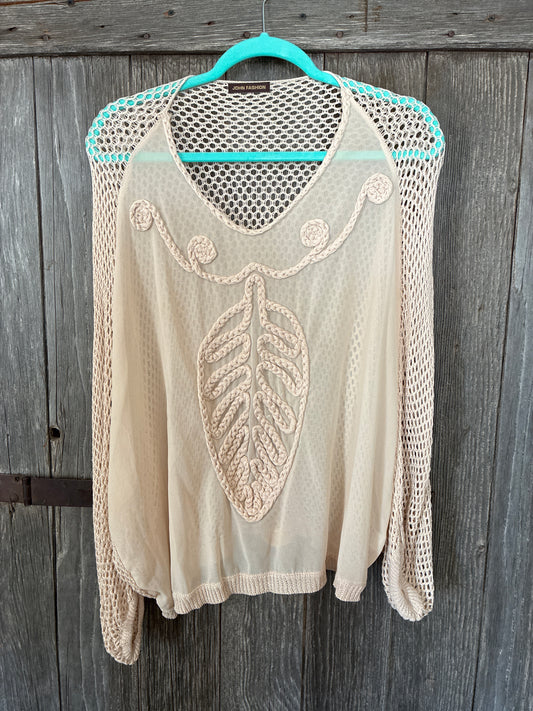 It’s Fun to Mesh Around Blouse