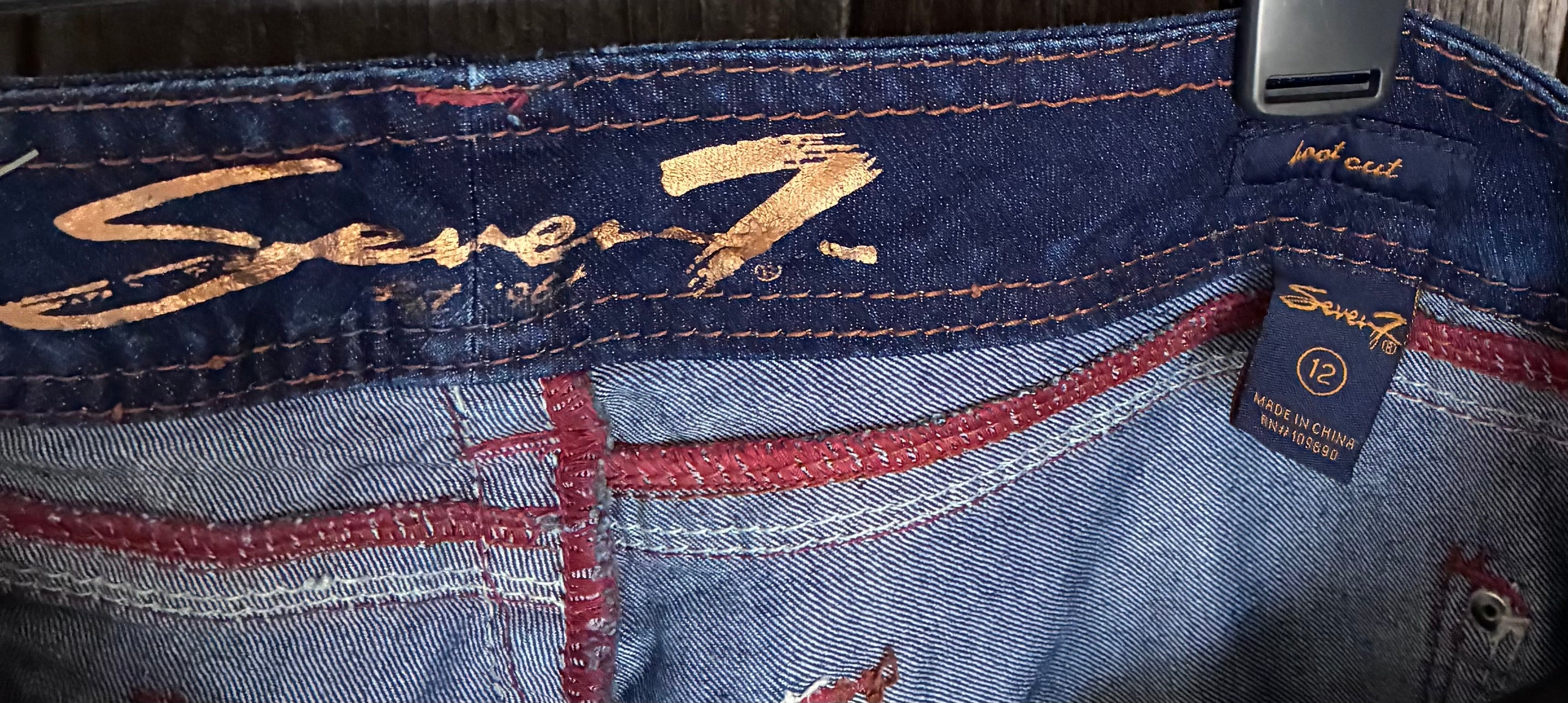 Seven 7 Bootcut Jeans | Dark Wash | Size 12