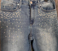 Seven7 Pearl Embellished Skinny Jeans – Size 10