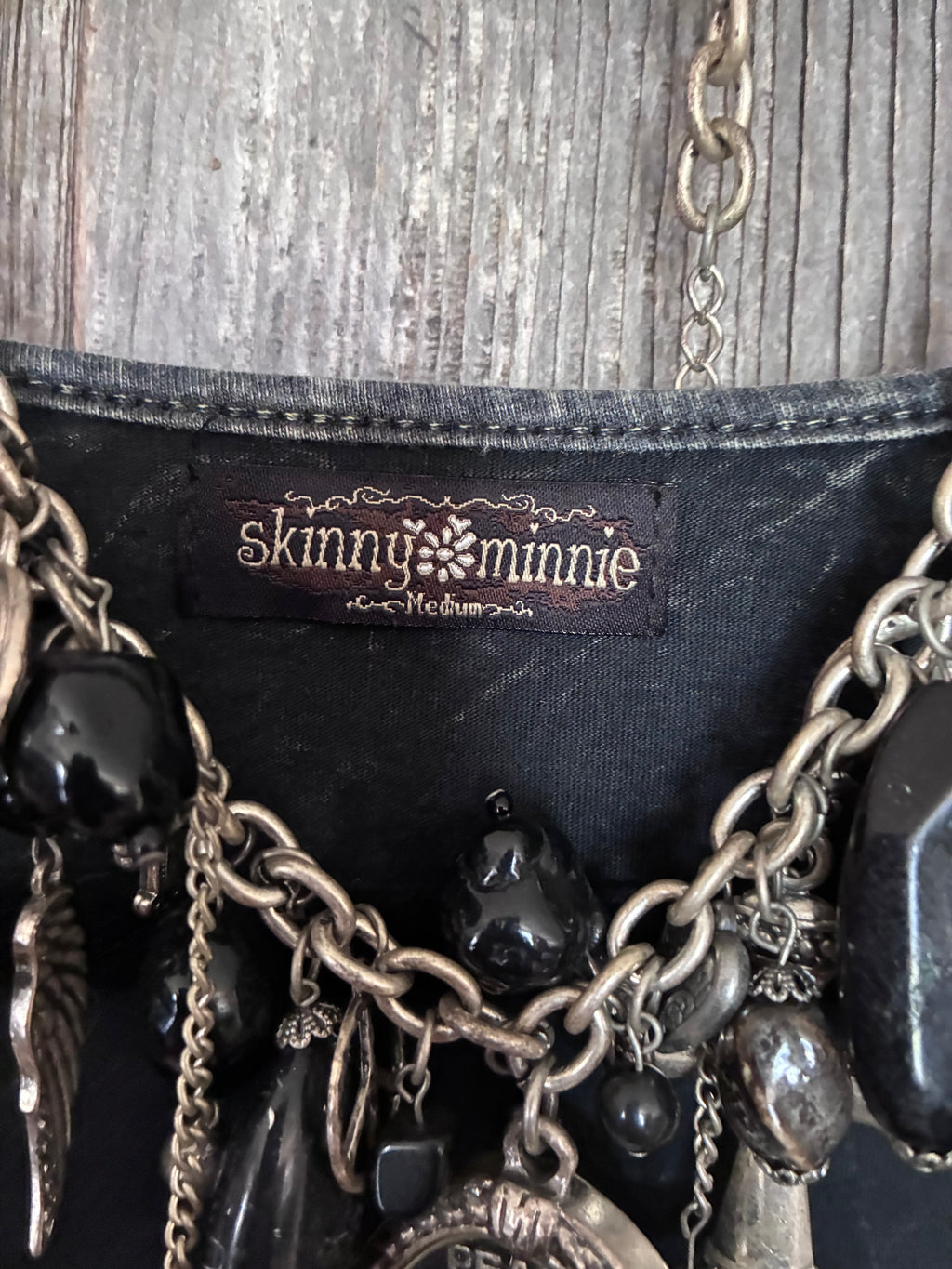 Skinny Minnie Cowboys Forever Mineral Wash Tank Top | Medium