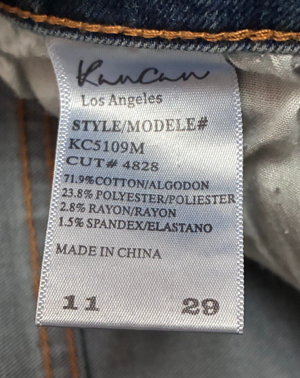Kancan High Rise Distressed Skinny Jeans – Size 11/29