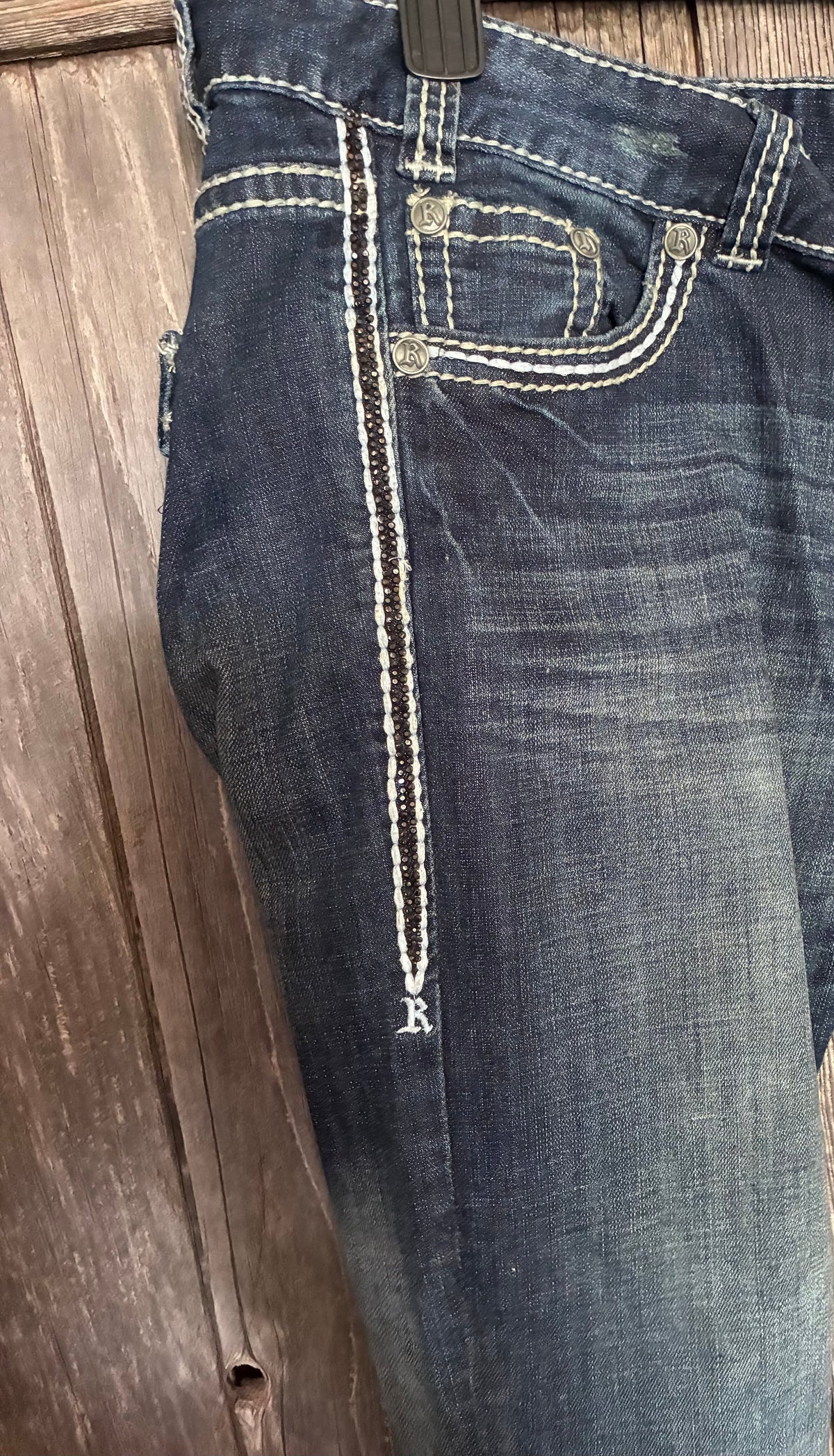 Rock & Roll Cowgirl Low Rise Jeans | Size 32x32