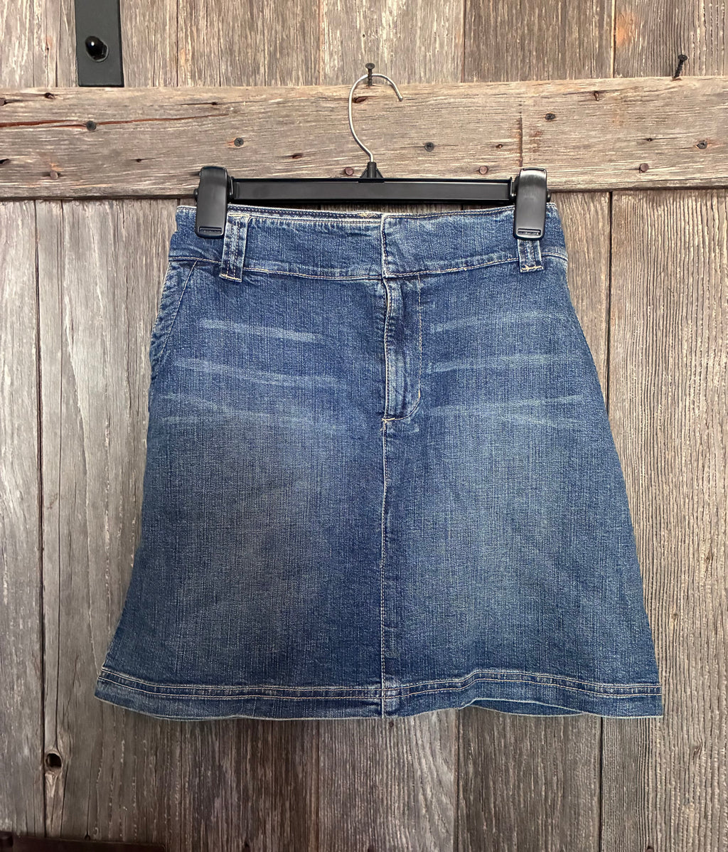 Tommy Hilfiger Denim Mini Skirt – Size 12