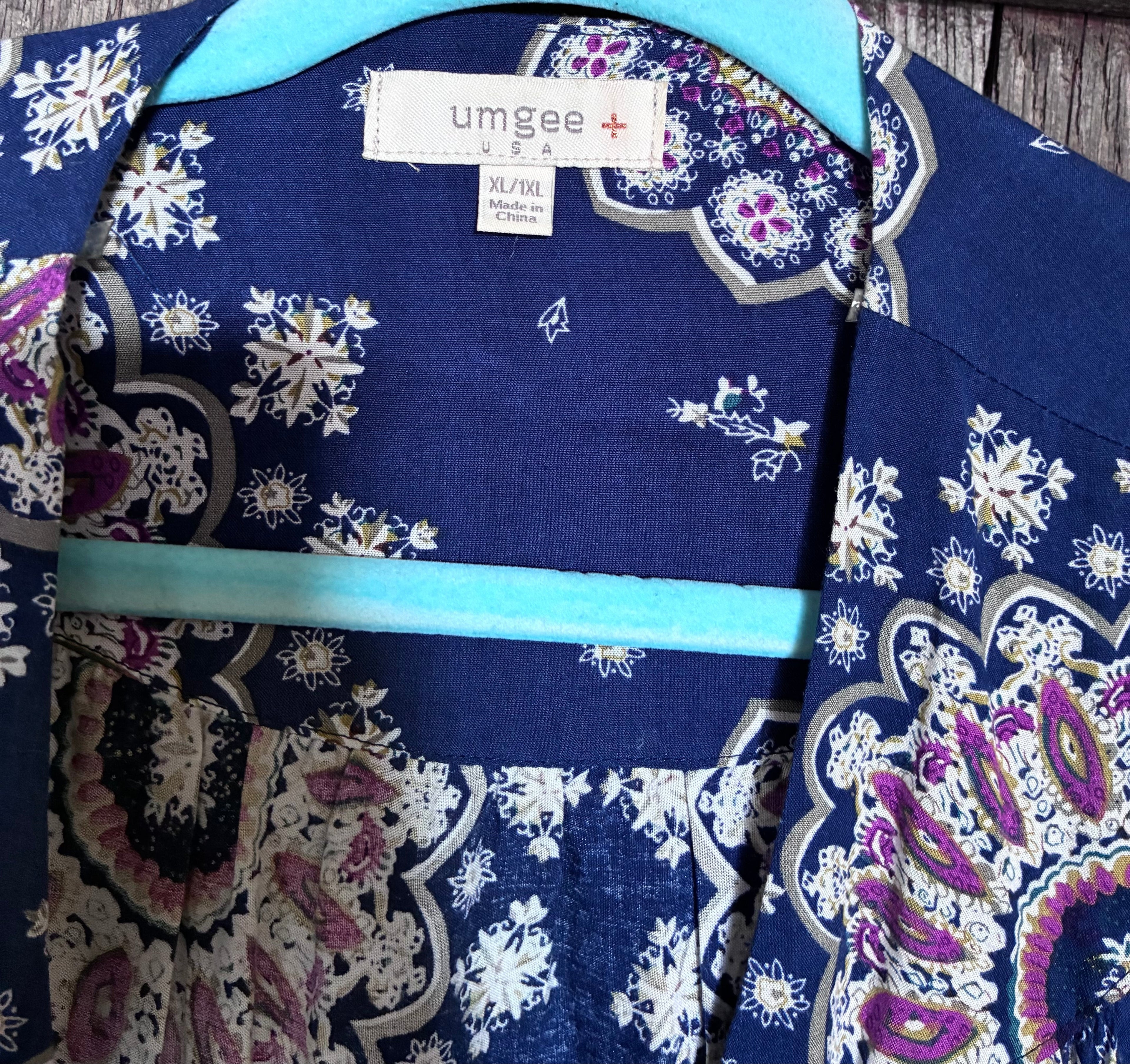 Umgee USA Boho Crochet Fringe Kimono Cardigan