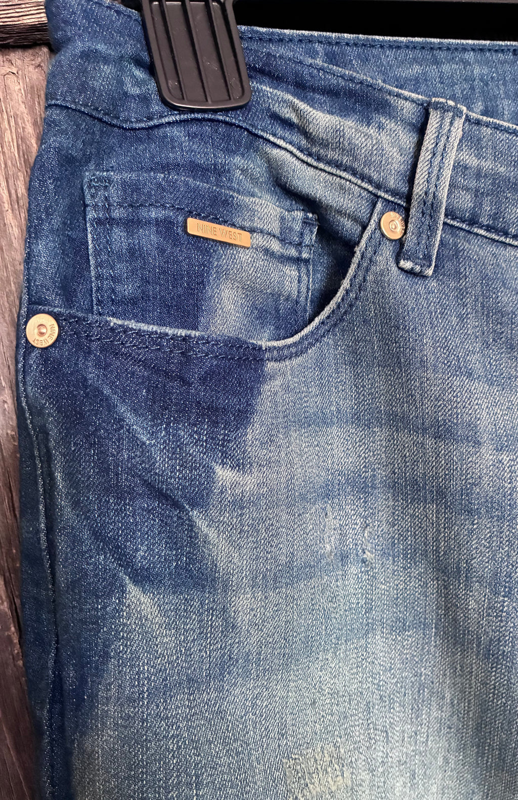Nine West Gramercy Skinny Ankle Jeans | Size 10