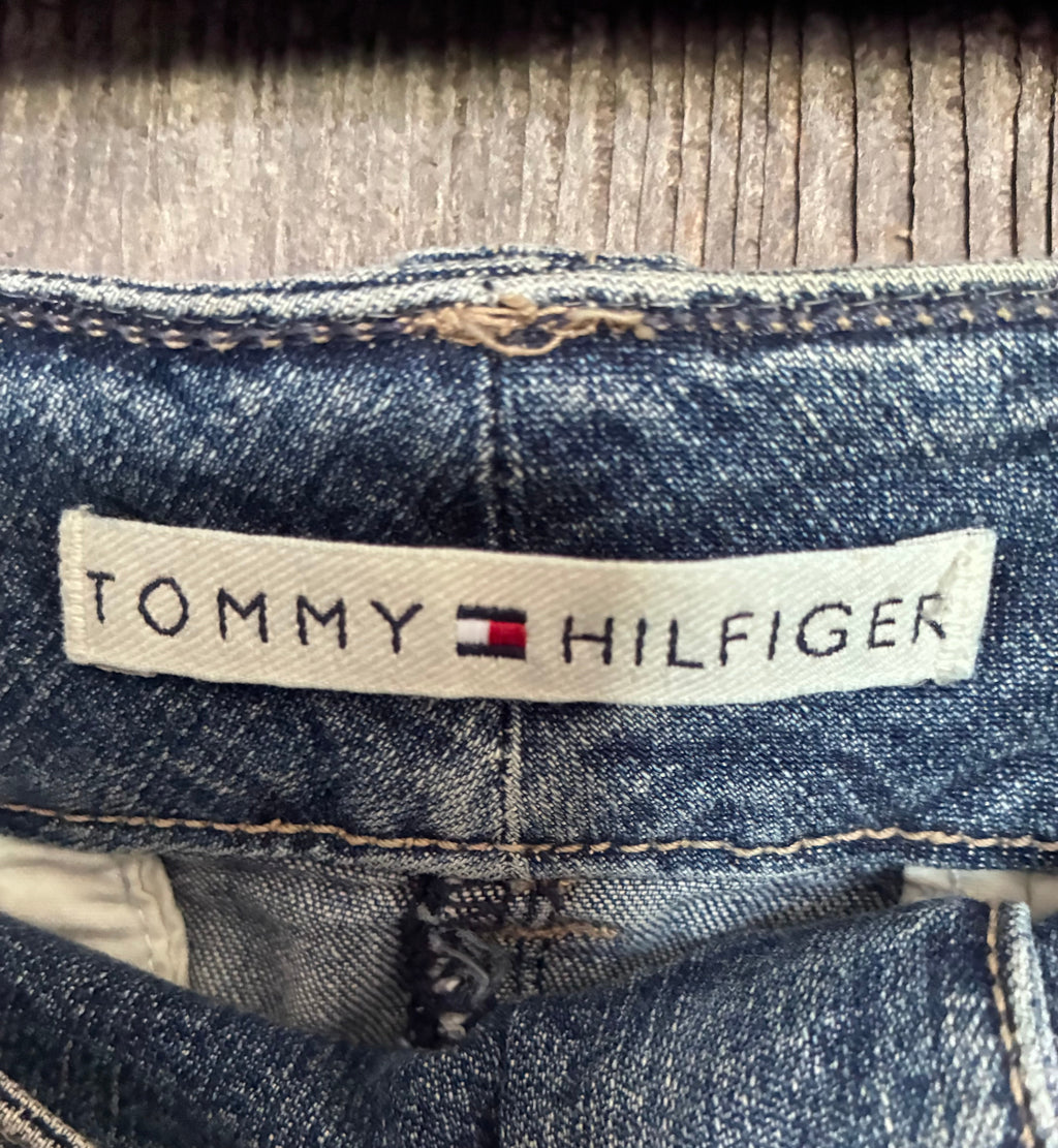 Tommy Hilfiger Denim Mini Skirt – Size 12