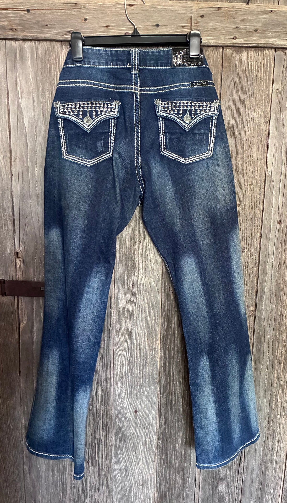 Rock & Roll Cowgirl Low Rise Jeans | Size 32x32