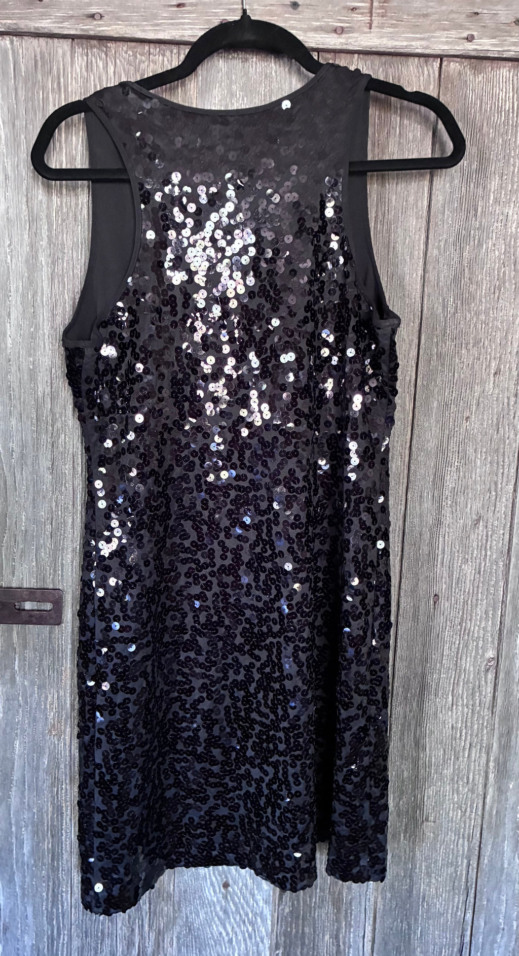Calvin Klein Black Sequin Dress | Size 10