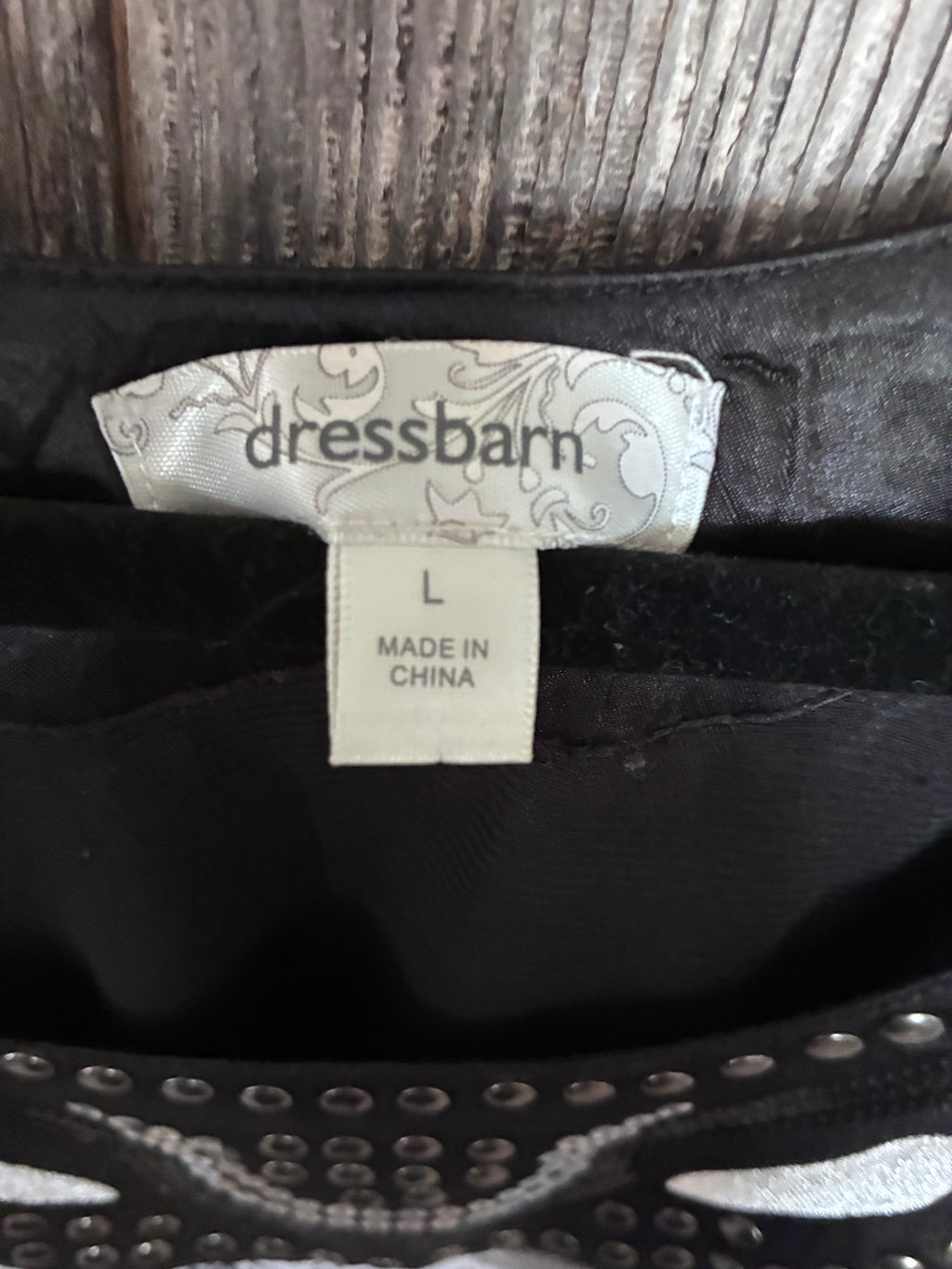 Dressbarn Sequin Lace Tank Top – Size Large