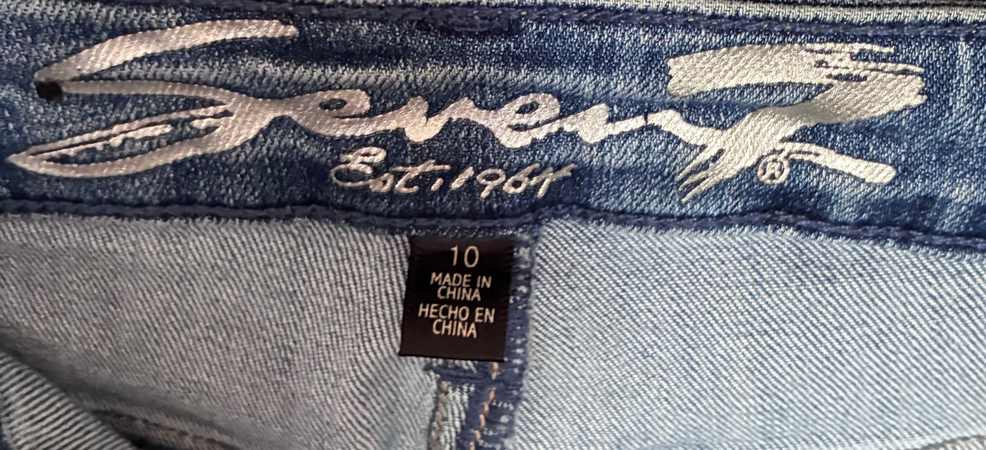 Seven7 Pearl Embellished Skinny Jeans – Size 10