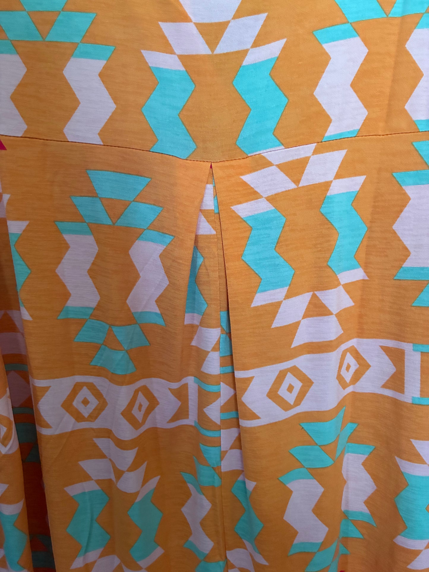 Sew In Love Aztec Print Tank Top