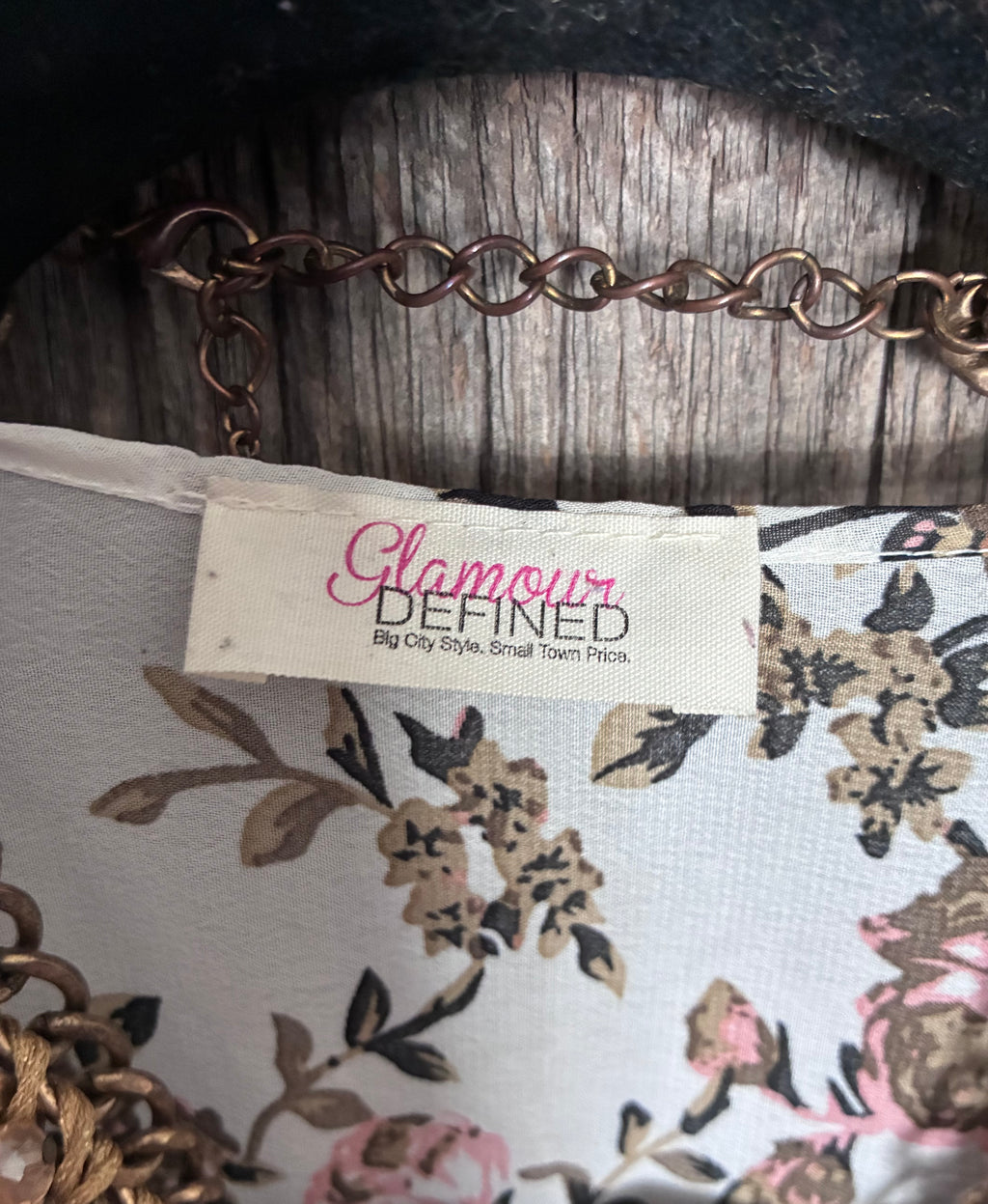 Glamour Defined Floral Kimono-Size Medium