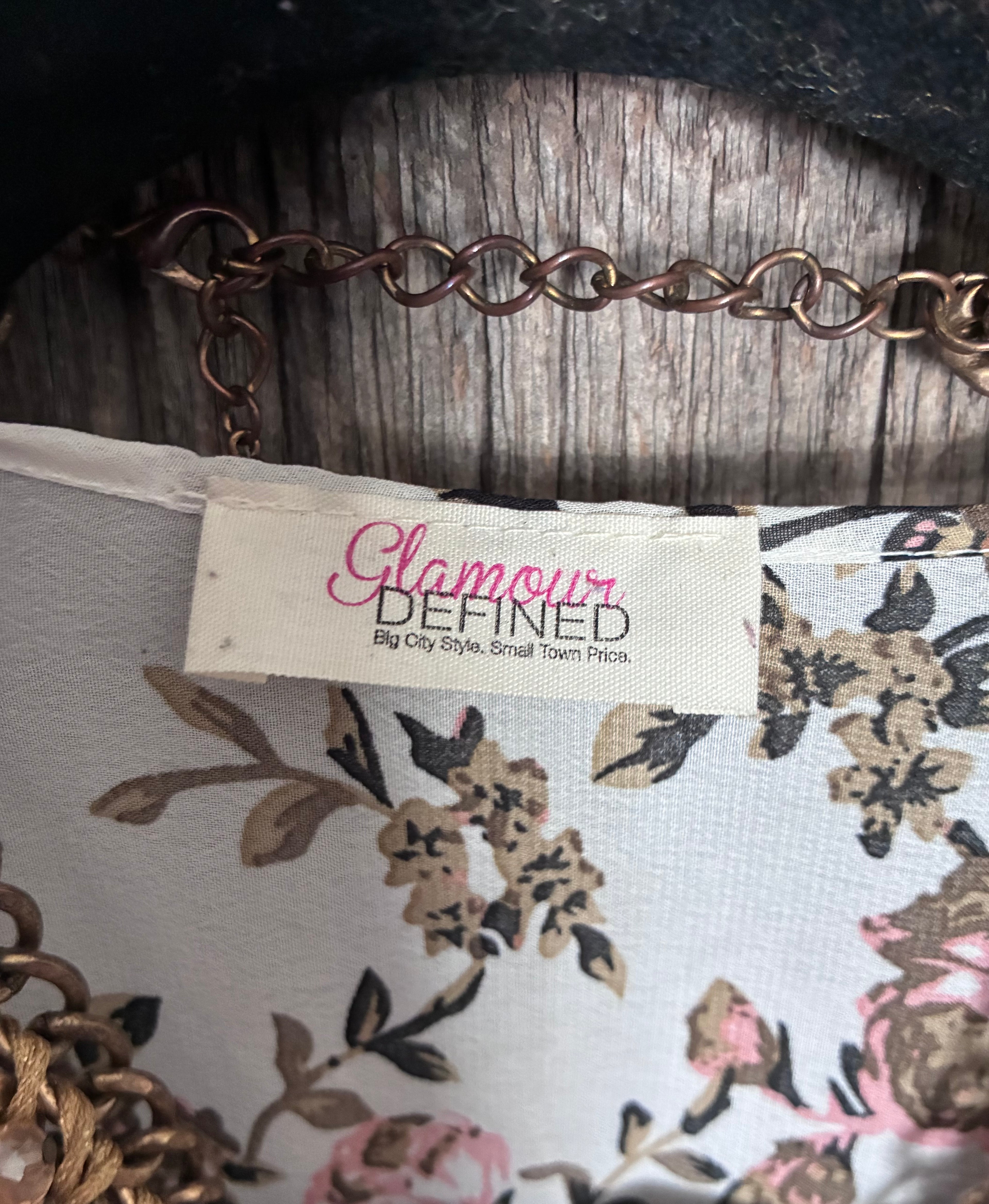 Glamour Defined Floral Kimono-Size Medium