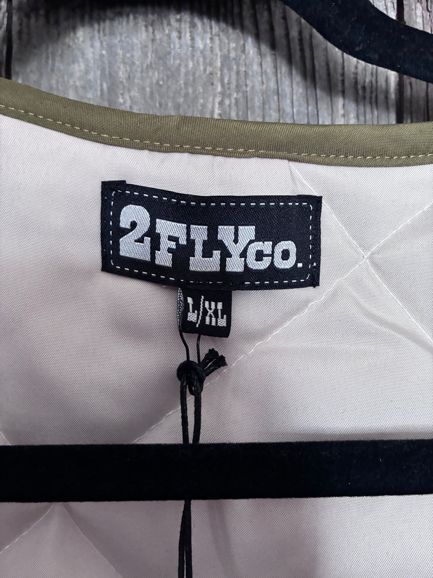 2FLY Co. Quilted Western Print Vest