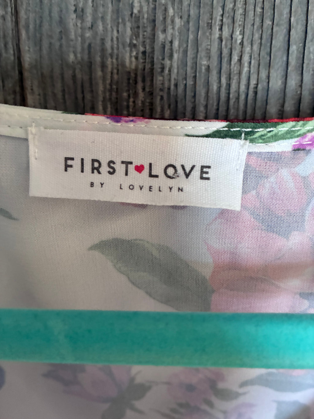 First Love by Lovelyn Floral Blouse-Size 3X