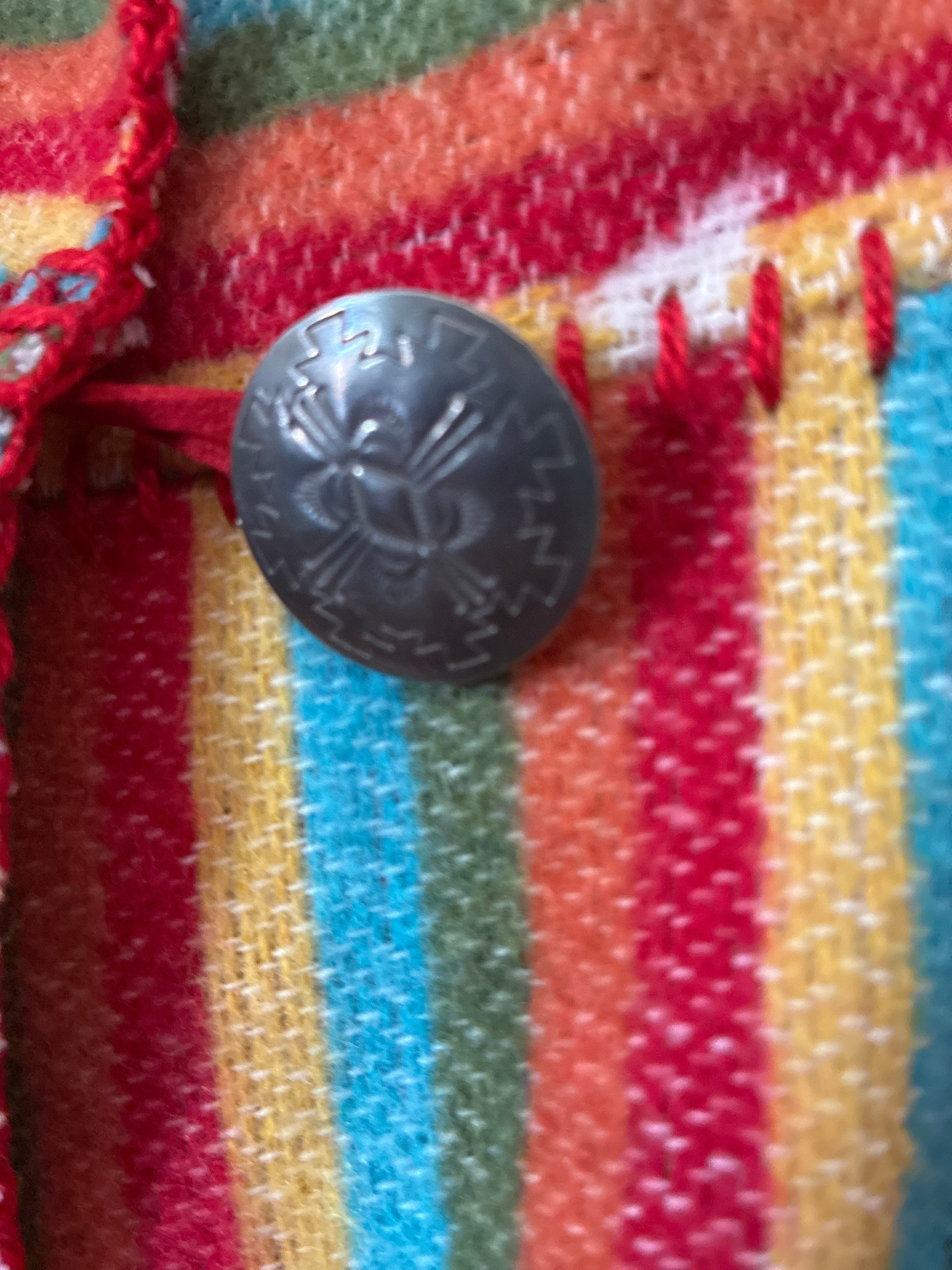 Rhonda Stark Serape Blanket Jacket — Size XL