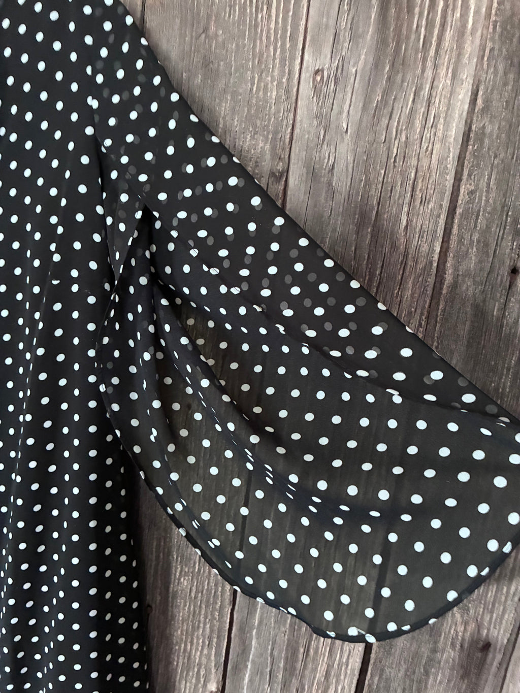 Roz & Ali Polka Dot Shift Dress