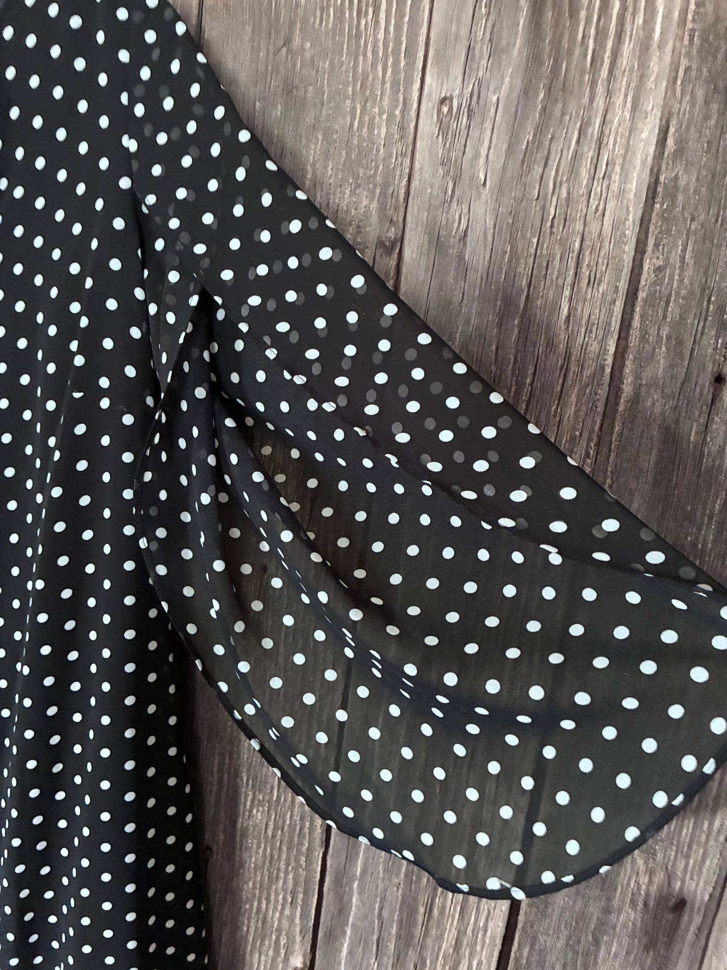 Roz & Ali Polka Dot Shift Dress