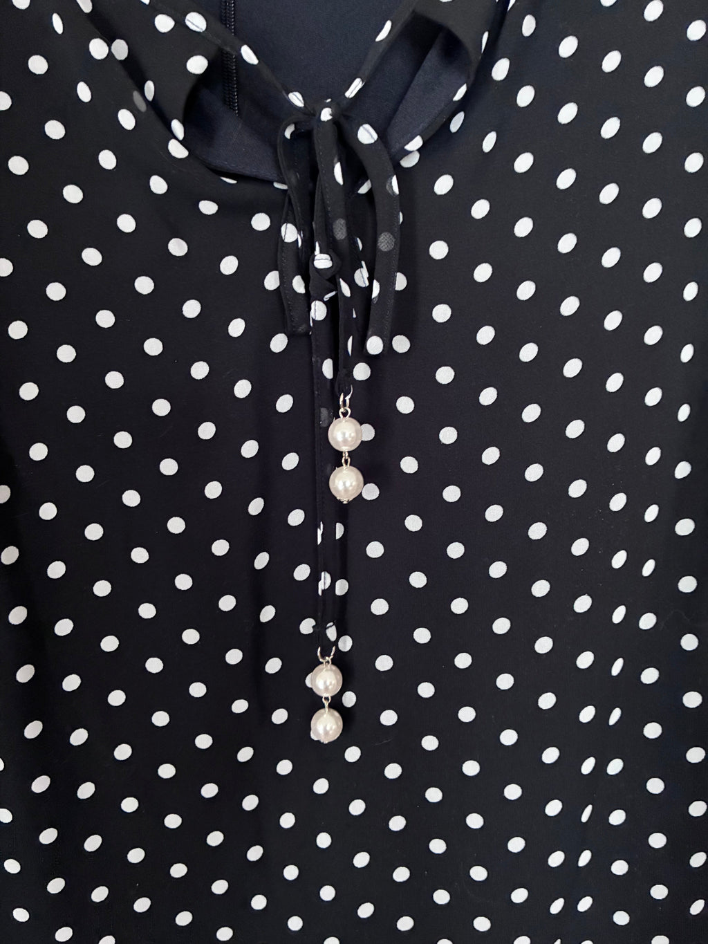 Roz & Ali Polka Dot Shift Dress