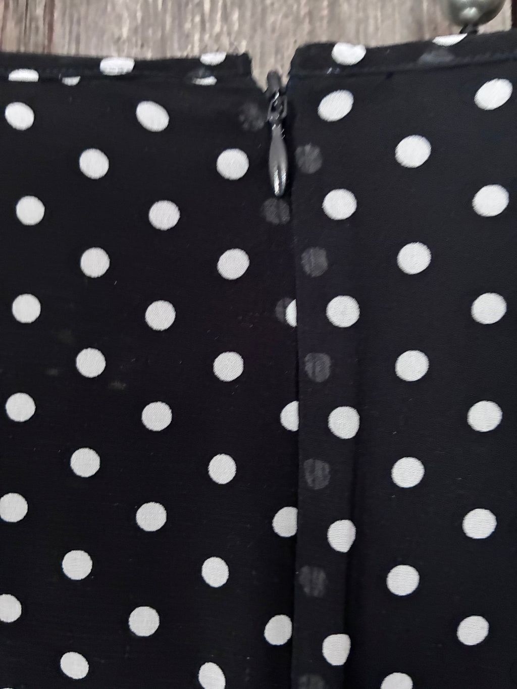 Roz & Ali Polka Dot Shift Dress