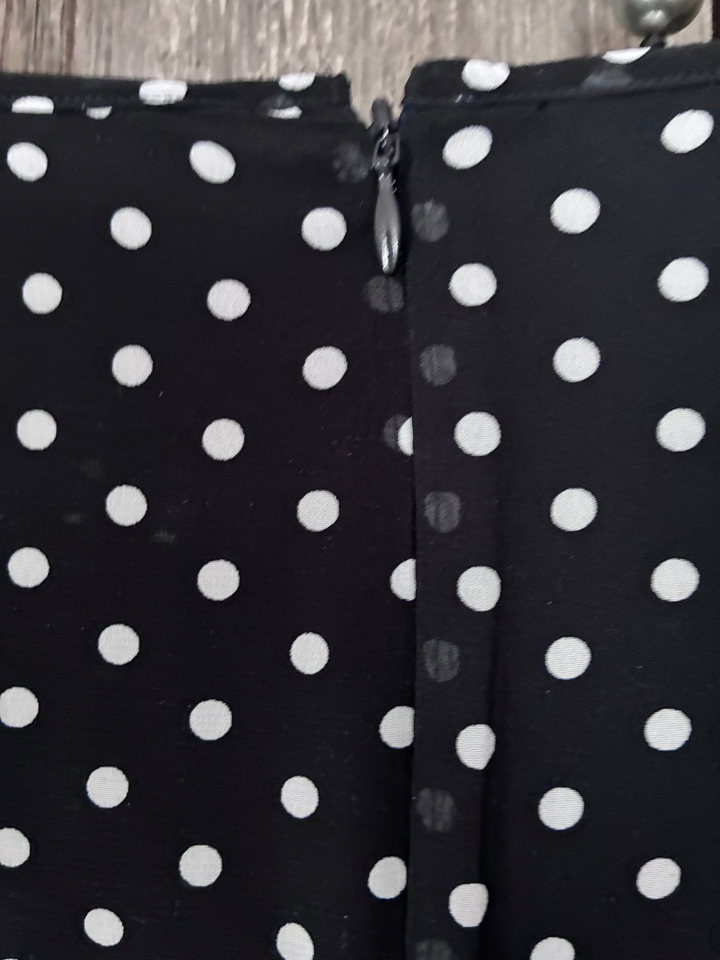 Roz & Ali Polka Dot Shift Dress